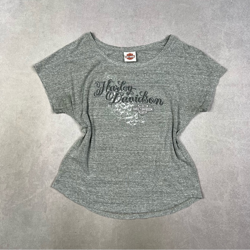 Harley-Davidson Women's Heather Gray Tee